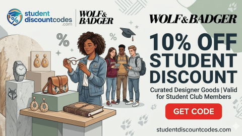 WOLF & BADGER Student Discount