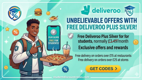 deliveroo student discount